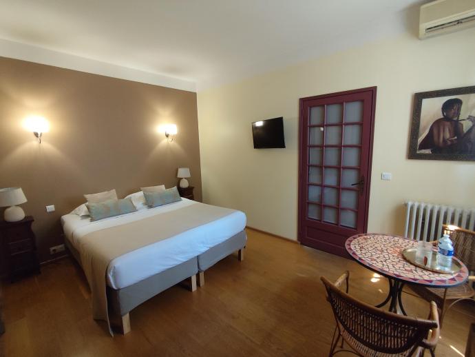 Chambre double supérieure côté jardin