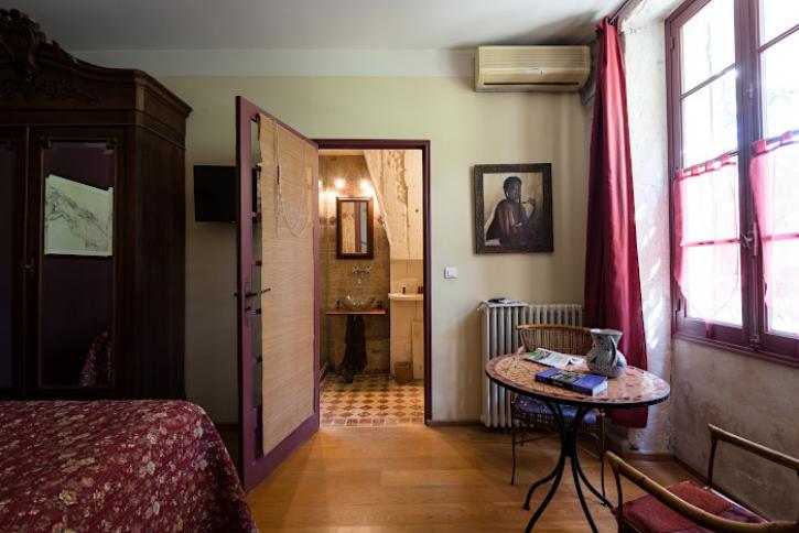 Chambre double côté jardin