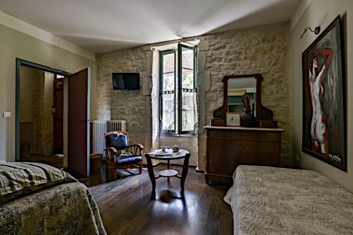 Chambre double supérieure côté jardin